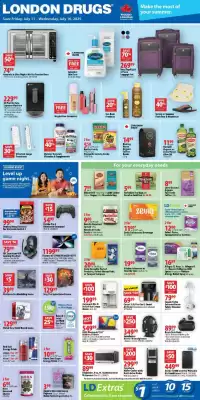 London Drugs flyer (valid until 16-07)