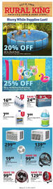 Rural King Weekly Ad Page 1