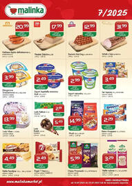 Malinka Market gazetka Strona 1