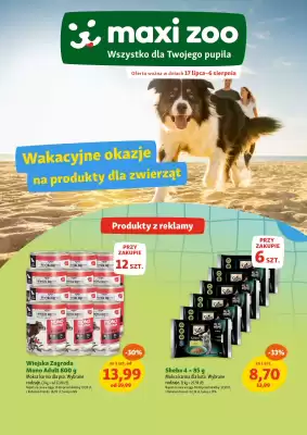 Maxi Zoo gazetka (ważność do 6-08)