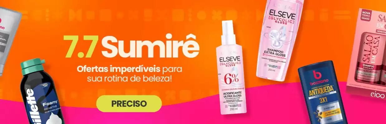 Catálogo Perfumaria Sumirê (válido até 31-07)