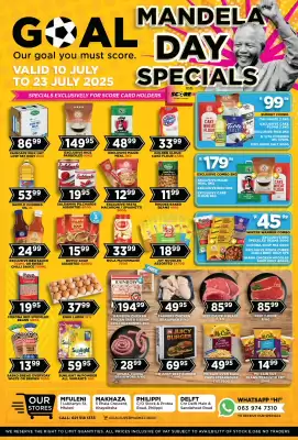 Goal Supermarket catalogue