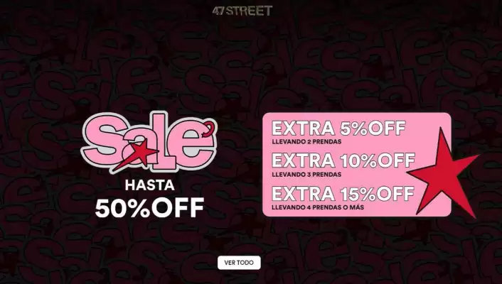 Catálogo 47 Street (válido hasta 28-07)