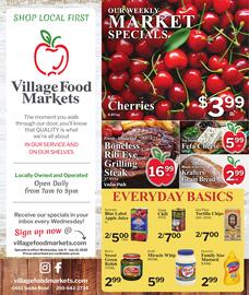 Village Food Markets flyer week 28 Page 1