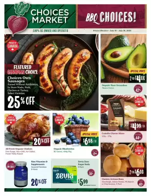 Choices Market flyer (valid until 16-07)