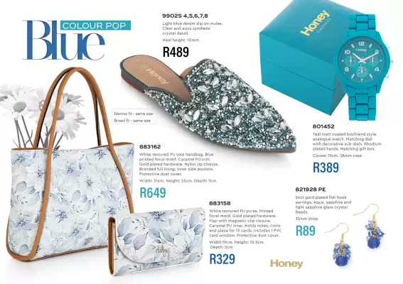 Honey Fashion Accessories catalogue