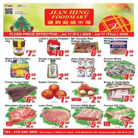 Jian Hing Supermarket flyer week 28 Page 1