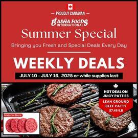 Basha Foods flyer week 28 Page 1