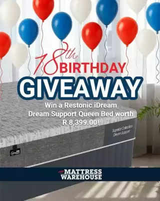 The Mattress Warehouse catalogue (valid until 16-07)