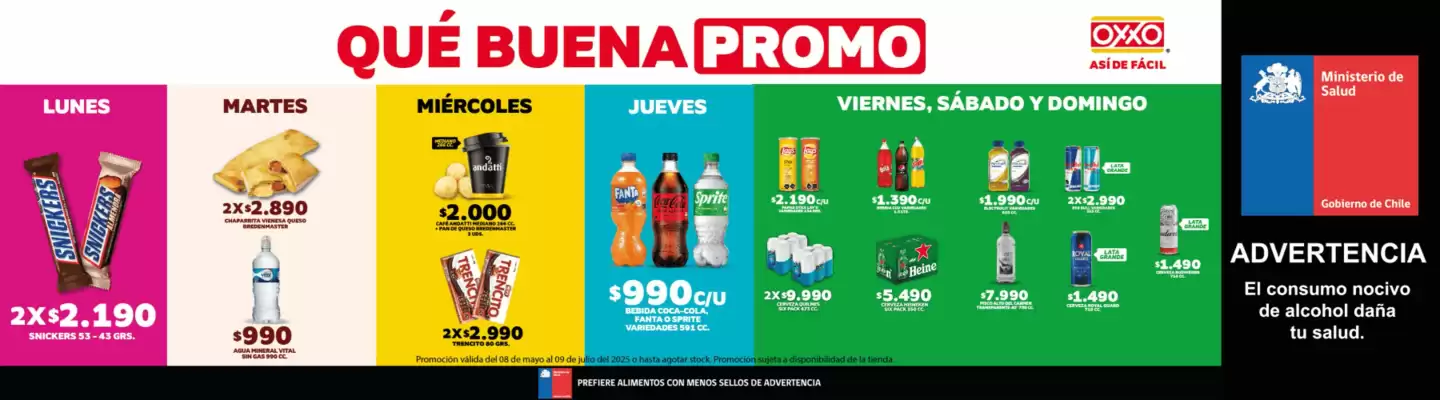 Catálogo OXXO (válido hasta 31-07)