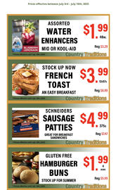 Country Traditions flyer week 28 Page 1