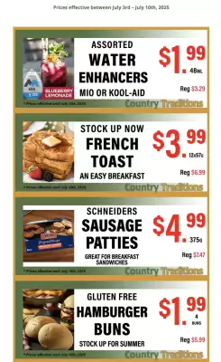 Country Traditions flyer (valid until 16-07)