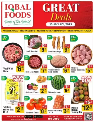 Iqbal Foods flyer (valid until 16-07)