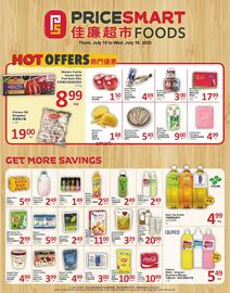 PriceSmart foods flyer week 28 Page 1