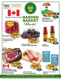 The Garden Basket flyer week 28 Page 1
