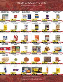 Fresh Grocery Depot flyer week 28 Page 1