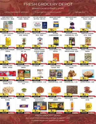 Fresh Grocery Depot flyer (valid until 16-07)