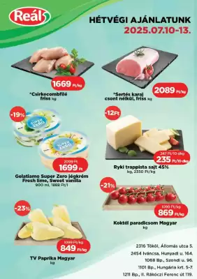Real akciós újság