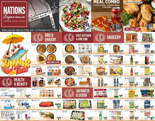 Nations Fresh Foods flyer (valid until 18-07)