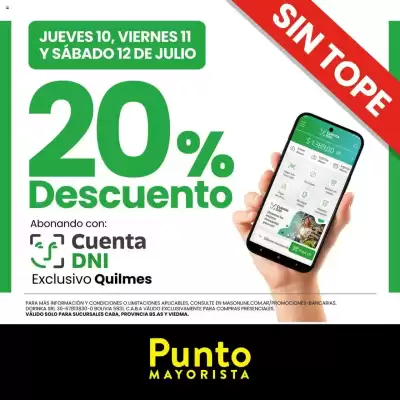 Catálogo Punto Mayorista (válido hasta 13-07)