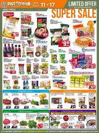 PAT Mart flyer week 28 Page 1