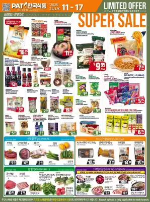 PAT Mart flyer (valid until 18-07)