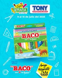 Catálogo Tony Super Papelerías semana 28 Página 1