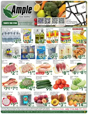 Ample Food Market flyer (valid until 17-07)
