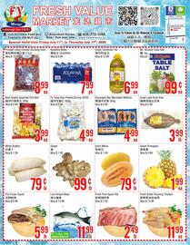 Fresh Value flyer week 28 Page 1