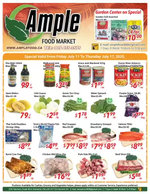 Ample Food Market flyer (valid until 17-07)