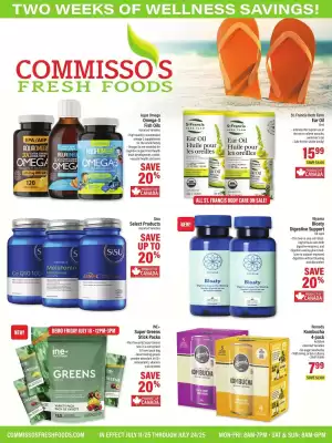 Commisso's Fresh Foods flyer (valid until 17-07)