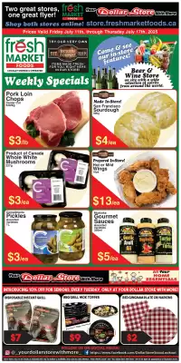Fresh Market Foods flyer (valid until 17-07)