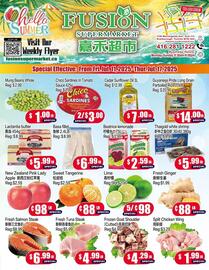 Fusion Supermarket flyer week 28 Page 1