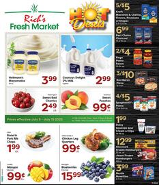 Rich's Fresh Market Weekly Ad week 28 Page 1