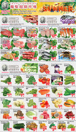 Grant's Foodmart flyer week 28 Page 1