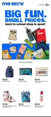 Five Below Weekly Ad (valid until 14-07)