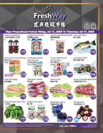 FreshWay Foodmart flyer week 28 Page 1
