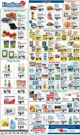 Foodtown supermarkets Weekly Ad week 28 Page 1