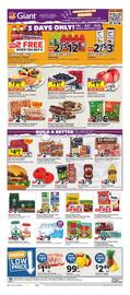 Giant Food Weekly Ad week 28 Page 1