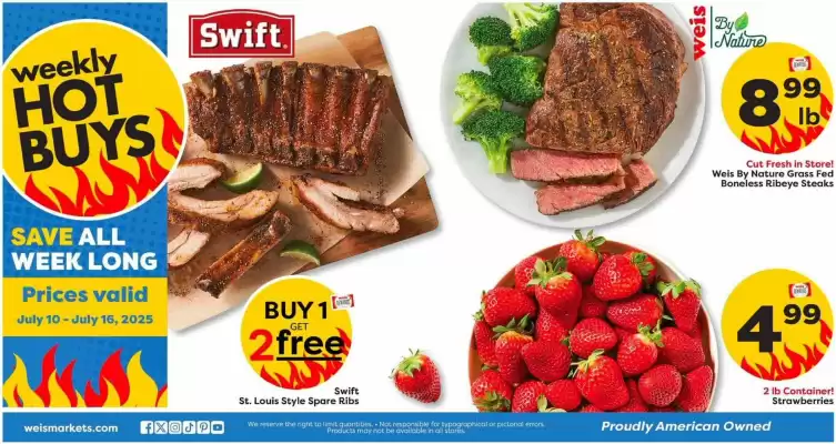 Weis Markets Weekly Ad (valid until 16-07)