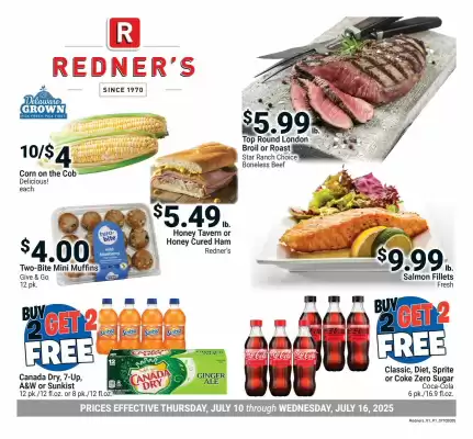 Redner's Warehouse Weekly Ad (valid until 16-07)