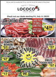 Lococo's flyer week 28 Page 1