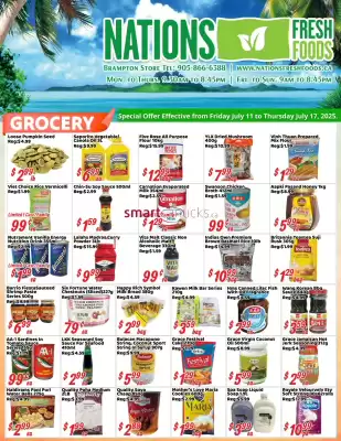 Nations Fresh Foods flyer (valid until 17-07)