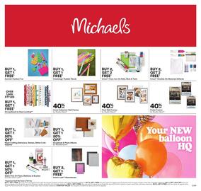 Michaels flyer week 28 Page 2