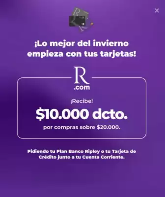 Catálogo Banco Ripley (válido hasta 31-07)