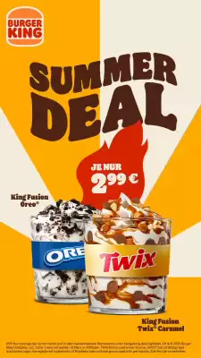 Burger King: Summer Sale (gültig bis 14-07)