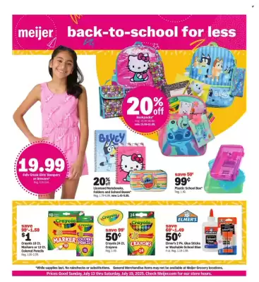 Meijer Weekly Ad (valid until 19-07)