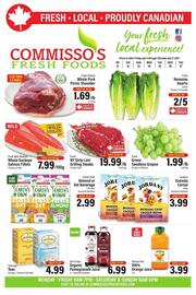 Commisso's Fresh Foods flyer week 28 Page 1
