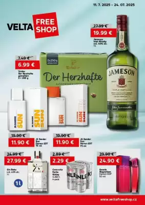 VELTA Free Shop leták (platné do 24-07)