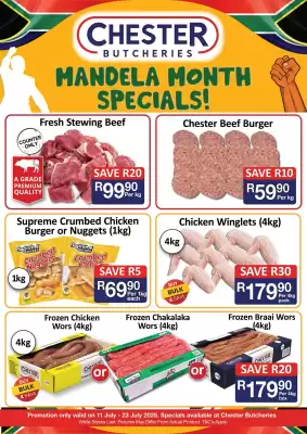 Chester Butcheries catalogue (valid until 23-07)